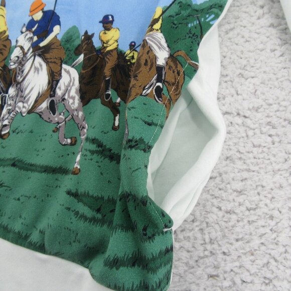 Polo Ralph Lauren Rugby Graphic Fleece Hoodie Mens Size Large Glacier NEW $248 - Picture 7 of 16